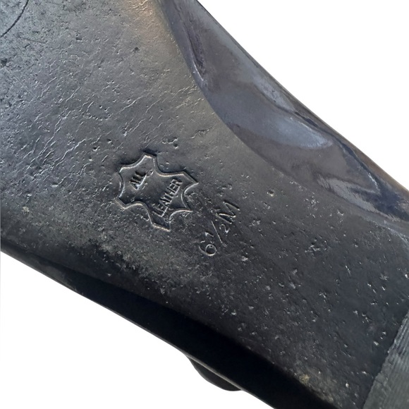 Tory Burch Dakota Patent Calf Ballet Loafers - Picture 7 of 7